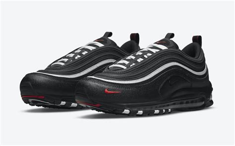 Nike Air Max 97 Black White Red Men's 